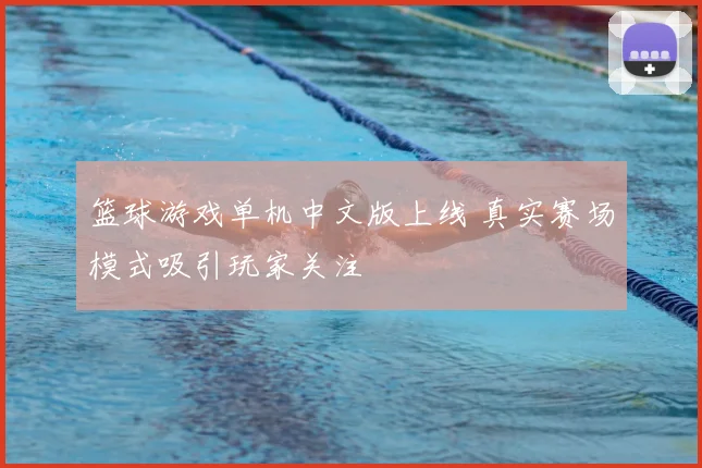 篮球游戏单机中文版上线 真实赛场模式吸引玩家关注